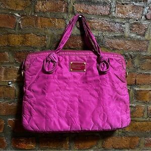 Marc by Marc Jacobs - Pink Quilted Laptop Bag